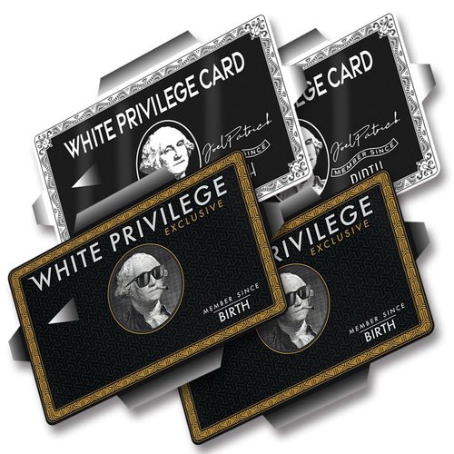 Thaph-Ky White-Privile_ge Card Skin | 4 PCS Debit Card White-Privileg_e Sticker, Skin Cover for EBT, ID, Student, Transportation, Bank Card - Protecting No Bubble Anti-wrinkling Slim Cover