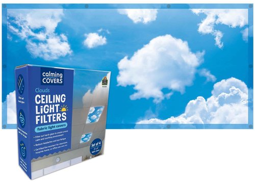 Teacher Created Resources Clouds Calming Covers Ceiling Light Filters (TCR20140)