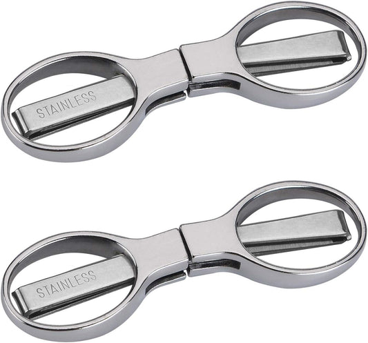 Skiennix Folding Scissors - Portable Stainless Steel Telescopic Cutter | Compact for Home & Travel