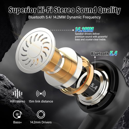 AI Translation Earbuds Real Time, 144 Language Translator Earbuds 3-in-1 Translation Headphones for iPhone and Android with 6 Translation Modes, Translating Device for Travel/Business/Learning, Black