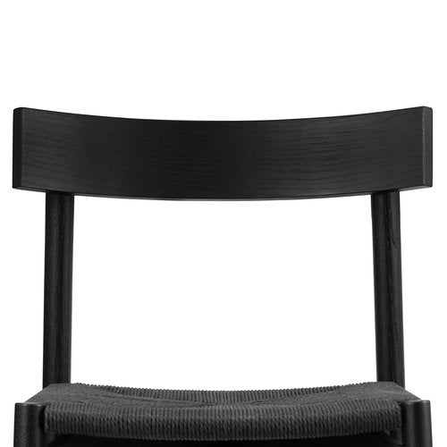 POLY & BARK Hamm Counter Stool in Pitch Black