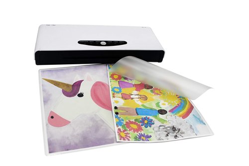 Optiazure Thermal Laminating Pouches 9"x11.5" Inches, 5mil 100Pack, Clear, Letter Size