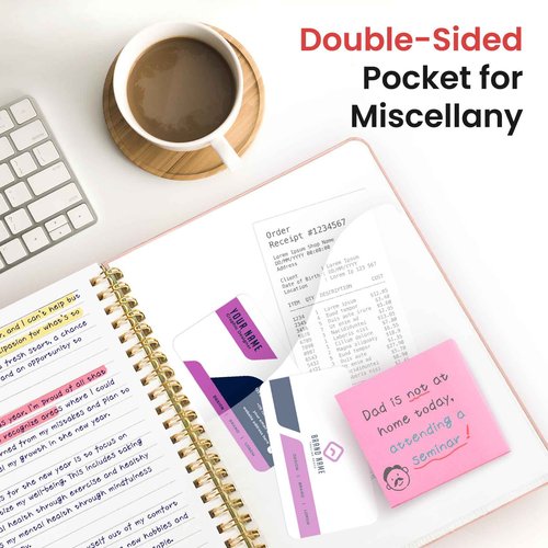 Lined Spiral Journal Notebook for Women & Men, 140 Pages, College Ruled Hardcover Notebook for Work & Note Taking, Journals for Writing, A5(6"x8") - 6 Pack，Pink