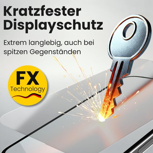 atFoliX Screen Protector compatible with Spektrum iX12 Screen Protection Film, anti-reflective and shock-absorbing FX Protector Film (3X)