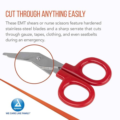 Dynarex 4190 Mini Scissors, 3.5", Pack of 100