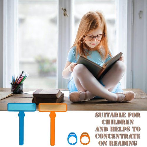 18 pcs Reading Guide Strips, CNYMANY Highlight Strips Finger Guided Reading Strips Bookmarks Colored Overlay Reading Trackers Rulers Dyslexia Tools for Kid Children Teacher Supply