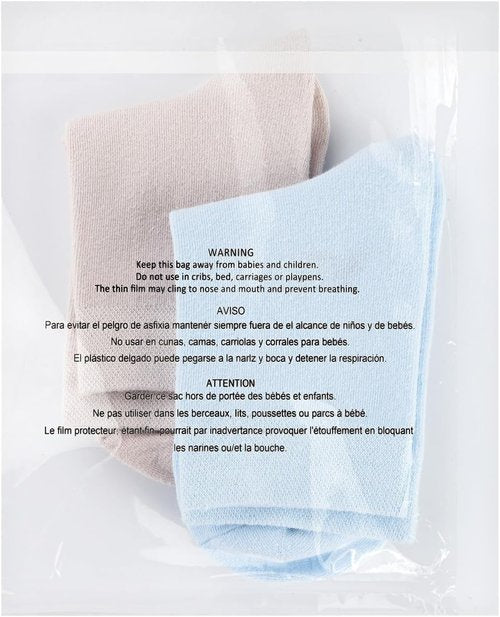 iMailer Small Clear Poly Bags - 500 Count | 6" x 9" Resealable Self-Seal with Suffocation Warning
