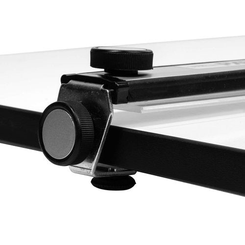 Pacific Arc Table Top PXB Drawing Board with Parallel Bar, White, 20 inches by 26 inches