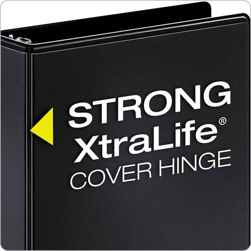 Cardinal Binders 4-Pack, 2" Round Ring 475-Sheet and 1" Economy 225-Sheet Black Binders