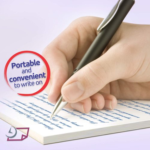 Memo Pads | 10 Writing Pads with 50 Sheets Each - Perfect for Note-Taking (5.5 x 8.5 Inches)
