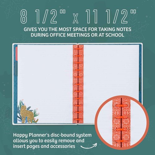 Happy Planner Notebook with Dividers for Work