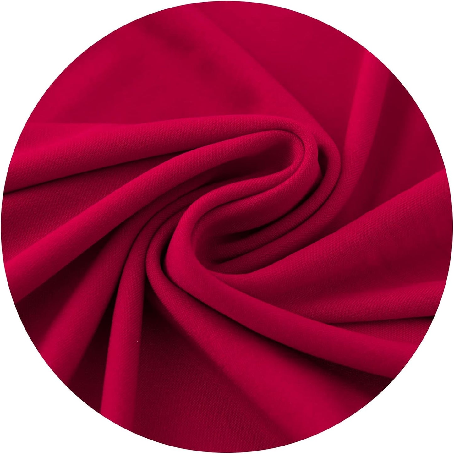 Stretchable Office Chair Seat Covers by [Brand Name] - Universal Slipcover for Computer Chairs | 180GSM Washable Red Protector for Pets