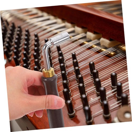 Abaodam Dulcimer Tuning Wrench Tool Ergonomic Design for Easy Use Compact Lightweight Accessory for Efficient Tone for Dulcimer Instruments High Hardness Impact Resistant