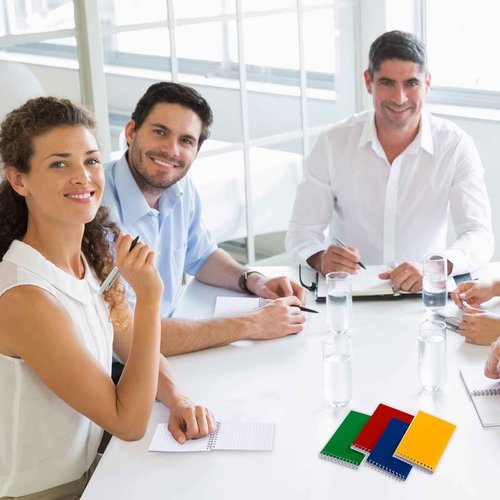 100 Pieces Spiral Memo Pads Bulk 3 x 5 Inch Small Note Pads Top Bound Lined College Ruled Paper Mini Notepad Pocket Spiral Notebooks for School Office Home Supplies, 75 Sheets (Bright Colors)