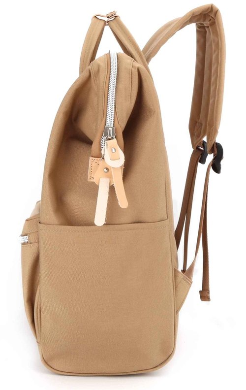 Himawari Large Travel Backpack with Laptop Compartment 17 Inch Roomy Doctor Bag College backpack for Women&Men-Not include USB Port (1882 Camel)