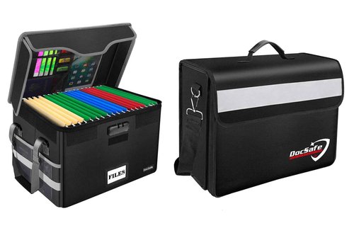 DocSafe File Box+Fireproof Document Bag