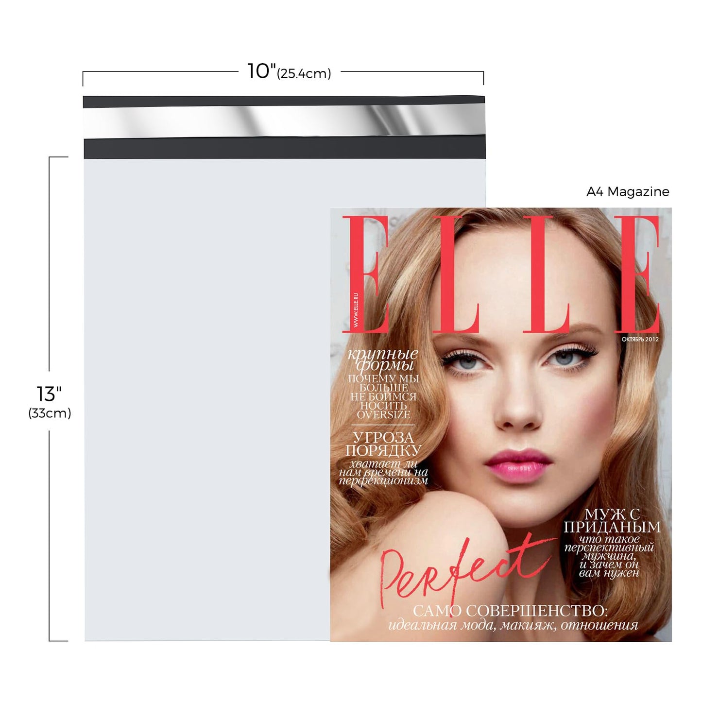Fuxury 120000pcs 10x13" Poly Mailers,Waterproof Shipping Bags for Clothing,Strong Adhesive Shipping Envelopes for Small Business,Self Seal Poly Mailer Bags,Flexible Mailing Bags White