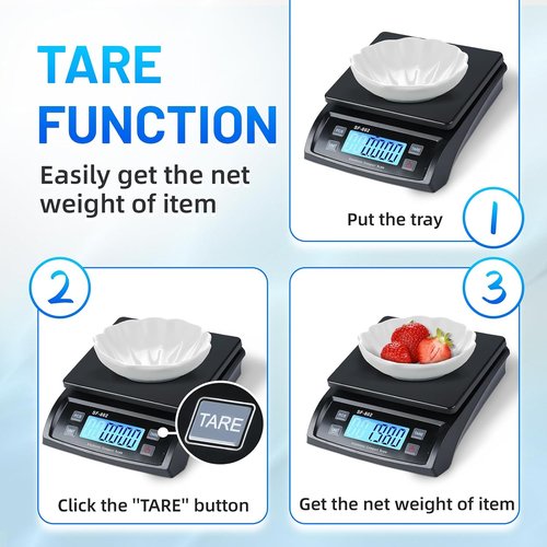 **Precision Digital Postal Scale by [Brand Name] - 66lb Capacity | Backlight LCD & Auto-Off Features**