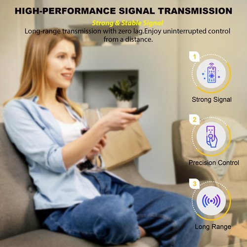 Replacement 2 Pack Remote Control for VIZIO All LED LCD HD 4K UHD HDR Smartcast 3D Smart TVs XRT140 Universal TV Remote XRT136 Replace for Vizio-Smart-TV-Remote for Vizio TV(D/E/M/P/PX/V/OLED-Series)