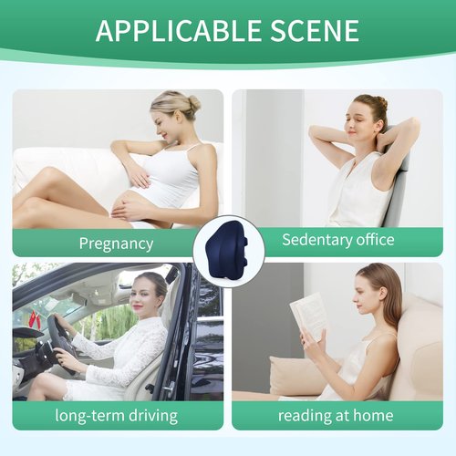 Back Cushions & Seat Cushions for Chair Car Seat Back Memory Foam Seat Cushion Back Chair Pillow Hemorrhoid Pillow Back&butt Rest Pillow Back Cushion for Back Pain Seat Cushion for Tailbone Pain