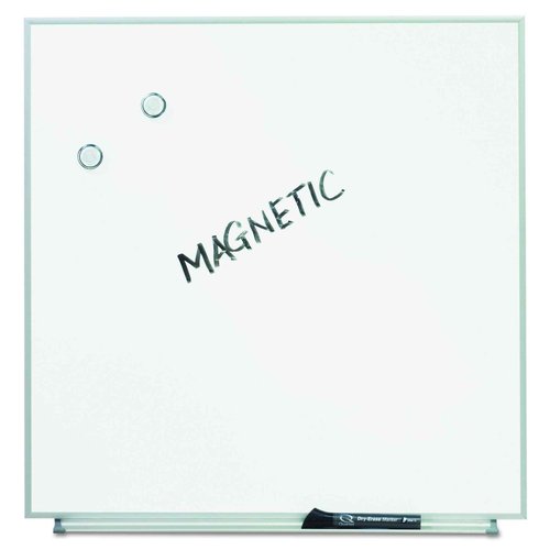 Quartet Matrix Modular Magnetic Whiteboard, 23" x 23", Includes Tray and Marker, Silver Aluminum Frame (M2323)