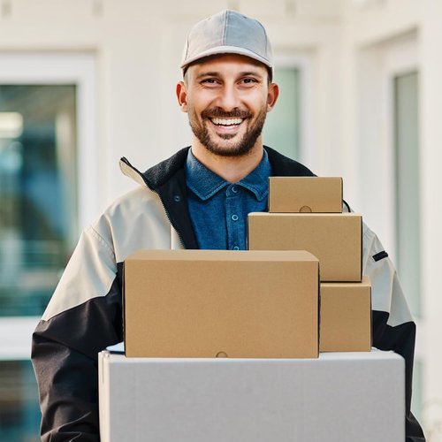 RLAVBL Shipping Boxes - 12x9x6 Brown Corrugated Cardboard Mailer Set of 15 for Packing & Mailing
