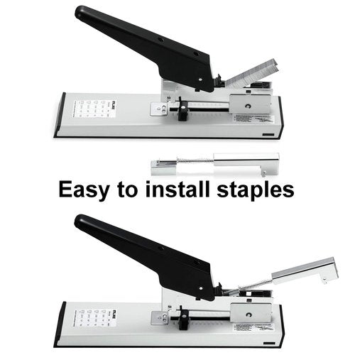 IMLIKE Heavy Duty Stapler with 2000 Staples: 100 Sheets High Capacity Manual Office Stapler, Metal,Jam Free,for Paper Binding, Include 23/8 & 23/13 Staples Each 1000PCS