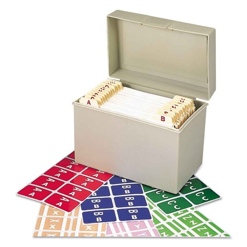 Smead AlphaZ ACCS Color-Coded Alphabetic Label, A-Z, Assorted Colors (67170)