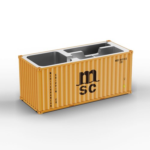 Yixoo Desk Organizer, Pen Pencil Holder, Business Name Cards Holder, Shipping Container Model Storage Box, Secret Storage Box with Multiple Compartments Office Supplies Multi-function (MSC)