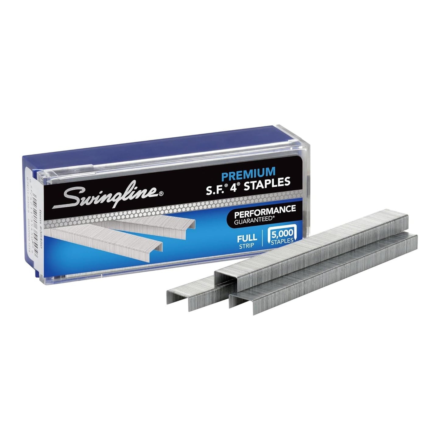 Swingline S.F. 4 Premium Staples - 1/4" Length, 210 Staples/Strip, 5000 Staples/Box