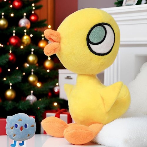 Little Ducking Plush Toy - Adorable Yellow Duck Pillow from Mo Willems Pigeon Books | 9.25 Inches