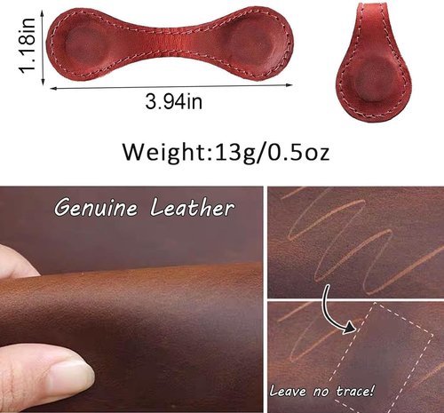BYLIDRIM Personalized Magnetic Leather Bookmark, 26 Letters Bookmark Customized Initial Bookmarks Multi Functional Bookmark Cute Bookmark Meaningful Gift for Wonmen Teachers, Book Lovers (M, Blue)