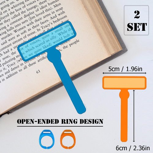 18 pcs Reading Guide Strips, CNYMANY Highlight Strips Finger Guided Reading Strips Bookmarks Colored Overlay Reading Trackers Rulers Dyslexia Tools for Kid Children Teacher Supply