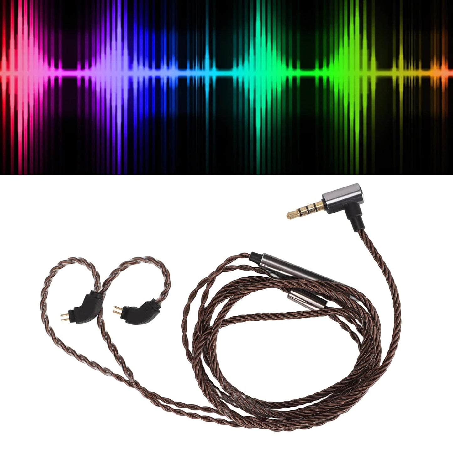 Ue3X Ue18 W4R 0.78Mm 2 Pin IEM Cable - High-Quality 3.5Mm Audio Cable for Headphones
