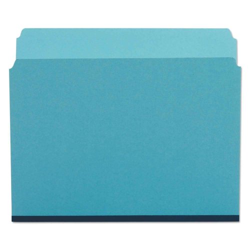 Pendaflex Pressboard Expansion File Folders, Letter Size, Blue, Straight Cut, 25/BX (9200EE) (9200)