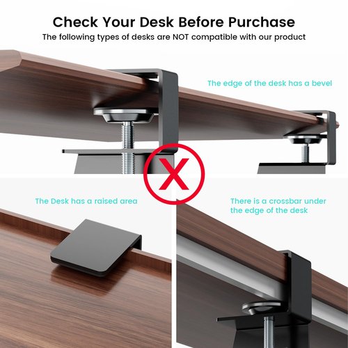 NearHub Large Keyboard Tray Under Desk Slide Out with Extra Sturdy C Clamp Mount System,26'' (30'' including Clamps) x11 Slide-Out Keyboard Drawer Under Desk for Typing,Keyboard Mouse Tray,Black