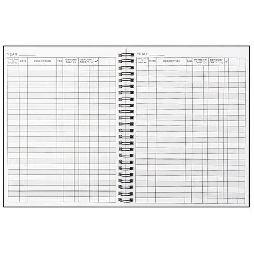 2 Pack Expense Tracker Ledger Book- Finance Book for Home Budget Tracking, Business Bookkeeping -Home Budget notebook, Finance Planner- Expense Ledger for Small Business Bookkeeping (100 Pages 2 Pack)