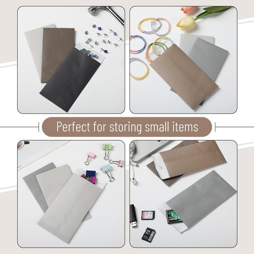 Mr. Pen Money Envelopes - 100 Pack Cash Envelopes in 5 Muted Luxe Colors | 6.5" x 3.5" Size