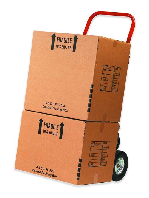 Partners Brand P161212DPB Deluxe Packing Boxes, 16"L x 12"W x 12"H, Kraft (Pack of 25)