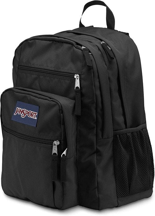 JanSport Big Student Backpack - 15-Inch Laptop School Bag | Durable Black Design