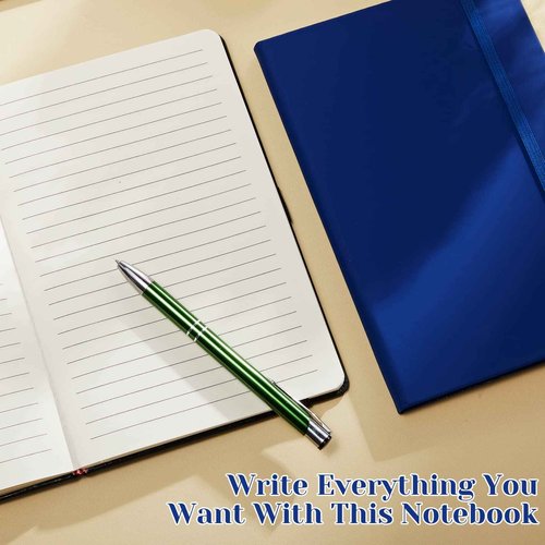 Laumoi 14 Pack Lined Journal Notebooks 5.5 x 8.2 Inch A5 Hardcover Notebook College Ruled Notepad with Pen Holder PU Leather Ruled Lined Journals for School Business Work Writing(Mixed Color)