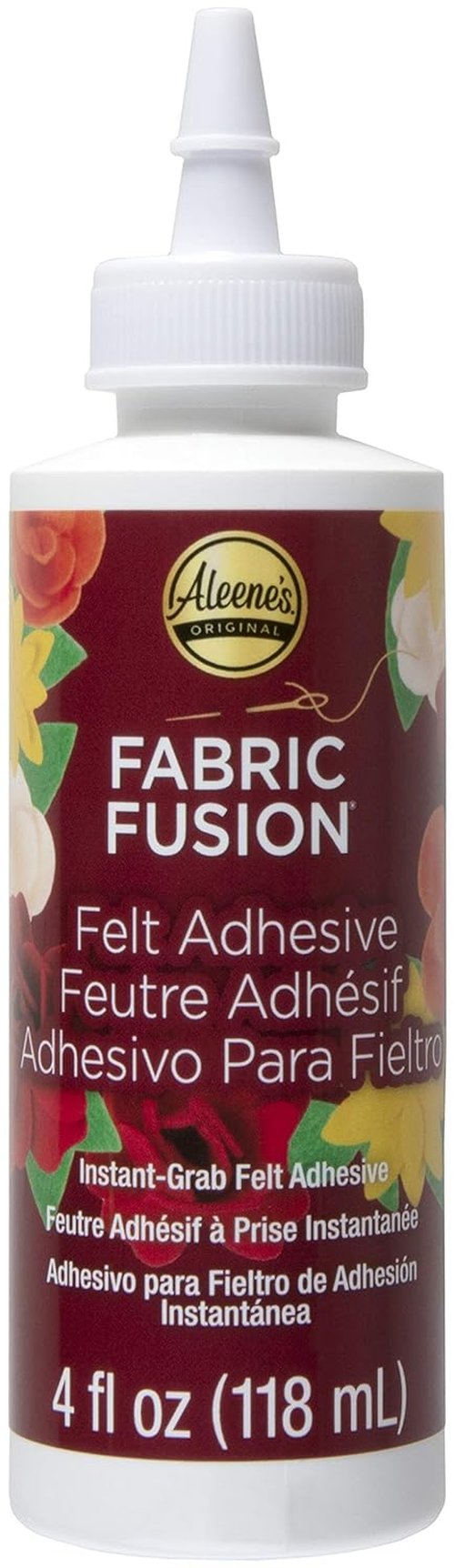 Aleene's Fabric Glue - Strong Felt Adhesive for Crafting | White | Pack of 2