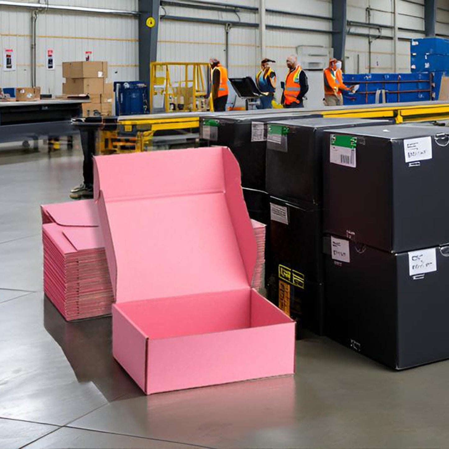 DUZCLI Pink Shipping Boxes 12x9x4 Inches, 20 Pack