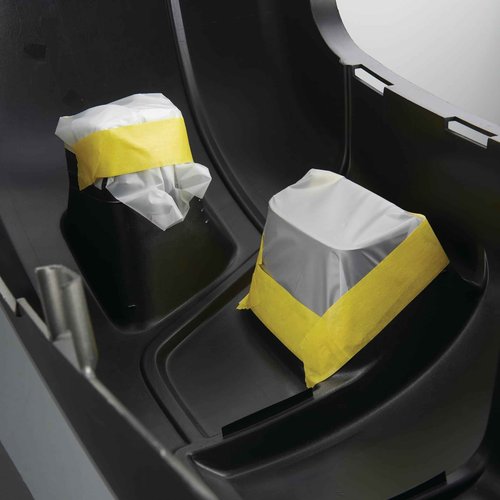 3M 301+ High Performance Masking Tape, Yellow, 36 mm x 55 m - High Performance Holding and Masking Tape for Automotive, Specialty Vehicle and Industrial Markets, Case of 24