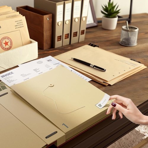 Important Document Organizer, Expanding File Folder for Important Papers, Emergency Binder, Birth Certificates, Social Security Cards, and Passports, Anti-Lost Binders, Graduation Gifts