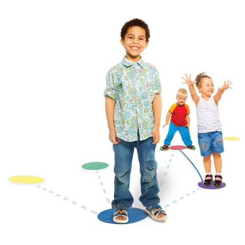 Learning Resources Social Distancing Discs, Social Distance Classroom Supplies, Distance Sit Spots for Classroom, Distance Circles, Set of 30, Ages 3+, Multi-Color