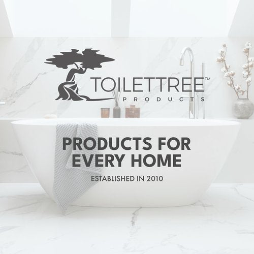 ToiletTree Products 100% Bamboo Wooden Wastebasket Trash Can