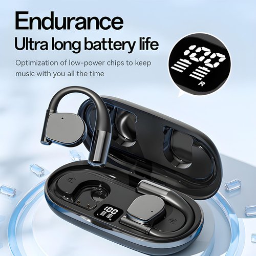AI Translation Earbuds Real Time 144 Languages, 3-in-1 Open Ear Wireless Bluetooth Translator Earbuds, Audifonos Traductores Inglés Español, with APP Translating Device