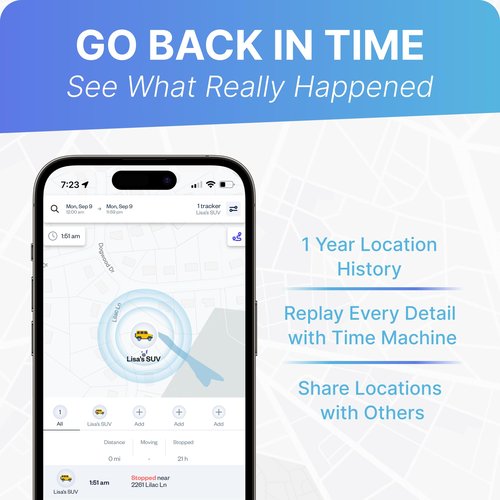 Spy Tec GPS Mini GPS Smart Tracker for Vehicles, Cars, Trucks, Loved Ones, GPS Tracker Device for Kids & Weatherproof Magnetic Case, Unlimited Updates, Real-Time GPS Tracking, USA Made Tech