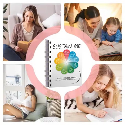 Sustain Me Book, Herbal Medicine, The Herbal Remedies Organizers to Balanced and Healthy Lifestyle,The Ultimate Guide to Holistic and Natural Remedies for Everyday Health, Spiral Bound
